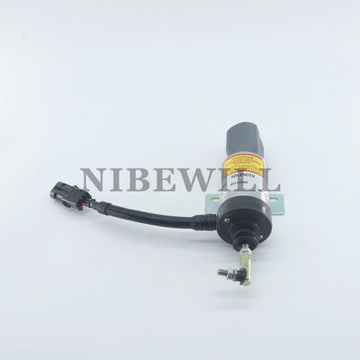 qualidade OEM 89722900 Stop Solenoid 12V/24V Shutoff Solenoid for Tractor A 650 750 950 BH135 BM110 125 fábrica