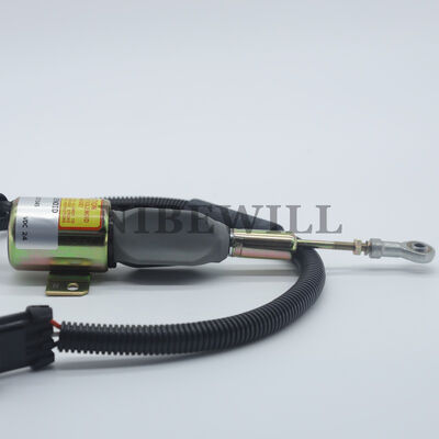 Qualität Stopp-Solenoidventil 504017345 12V / 24V für Schwerlastmotoren in elektrischen Bauteilen von Baggern usine