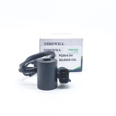 کیفیت 206-0-51131 24 ولت OEM و نوین سیم پیچ شیر سولینوئید برای کوماتسو PC200-6 PC220-6 PC240-6 6D102 کارخانه